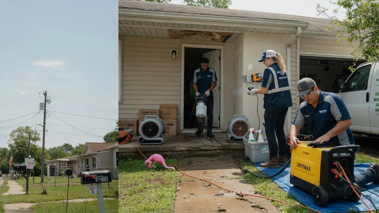Storm Damage Water Removal in Addieville, IL near me